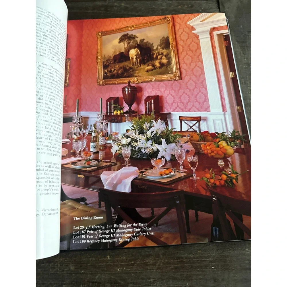 Sotheby's The‎ Arthingworth Collection 1996 English Furniture Paintings Book